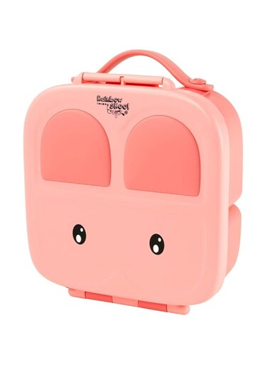 Rainbow Skool - 4 Compartment Bunny Lunchbox - Pink
