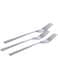 Delcasa Dc1472 Set Of 3 Stainless Steel Dinner Fork - Designed Handle - Ideal While Eating Salad, Dessert, Appetizer, Fruit Salad, Chinese Food And More   Dinner Forks, Table Forks