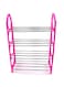 5-Layer Shoe Rack Stackable Storage Shelf for Shoes Boots, Slippers Space-Saving Organizer for Closet Entryway or Bedroom Durable Metal Frame Easy Assembly Multi-Purpose Shoe Organizer