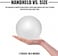 CRAFT MAGIC 2pcs Craft Foam Ball   6 inch   Rectangle Polystyrene Foam   Thermocol   Styrofoam   for Art Sculpting   Modeling   DIY Arts and Crafts   School office home