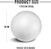 CRAFT MAGIC 1pcs Craft Foam Ball   10 inch   Rectangle Polystyrene Foam   Thermocol   Styrofoam   for Art Sculpting   Modeling   DIY Arts and Crafts   School office home