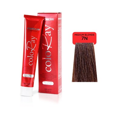 Enercos Professional Coloray Ammonia free   Medium Blonde 7   100 Ml