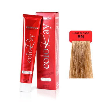Enercos Professional Coloray Ammonia free   Light Blonde 8   100 Ml