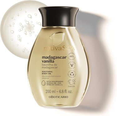 NATIVA SPA O BOTIC&Aacute;RIO Madagascar Vanilla Body Oil, 200 ML