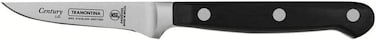 Tramontina Since 1911, Made In Brazil Century 3 Inches Vegetable And Fruit Knife With Stainless Steel Blade And Black Polycarbonate Handle
