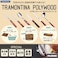 Tramontina Since 1911, Made In Brazil 7 Inches Stainless Steel Baker's Spatula With Treated Red Polywood Handle