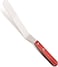 Tramontina Since 1911, Made In Brazil 7 Inches Stainless Steel Baker's Spatula With Treated Red Polywood Handle