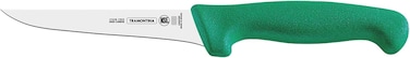 Tramontina Since 1911, Made In Brazil Professional 5 Inches Boning Knife With Stainless Steel Blade And Green Polypropylene Handle With Antimicrobial Protection