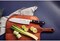 Tramontina Century 7 Inches Santoku Knife With Stainless Steel Blade And Black Polycarbonate Handle