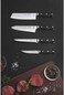 Tramontina Since 1911, Made In Brazil Century 5 Inches Steak Knife With Stainless Steel Blade And Black Polycarbonate Handle