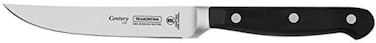 Tramontina Since 1911, Made In Brazil Century 5 Inches Steak Knife With Stainless Steel Blade And Black Polycarbonate Handle
