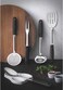 Tramontina Since 1911, Made In Brazil Utilita Stainless Steel Spatula With Black Polypropylene Handle