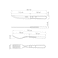 طقم أدوات مائدة ترامونتينا تشوراسكو مكون من 12 قطعة بشفرات من الفولاذ المقاوم للصدأ ومقابض من الخشب الطبيعي - صنع في البرازيل 22399030