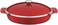 Tramontina Since 1911, Made In Brazil Lyon 32Cm 4.3L Red Forged Aluminum Frying Pan With Interior Starflon High Performance Pfoa Free Nonstick Coating