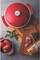 Tramontina Lyon 26cm 4.6L Red Forged Aluminum Casserole With Interior Starflon High Performance PFOA Free Nonstick Coating
