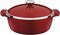 Tramontina Lyon 26cm 4.6L Red Forged Aluminum Casserole With Interior Starflon High Performance PFOA Free Nonstick Coating
