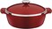 Tramontina Since 1911, Made In Brazil Lyon 26Cm 4.6L Red Forged Aluminum Casserole With Interior Starflon High Performance Pfoa Free Nonstick Coating