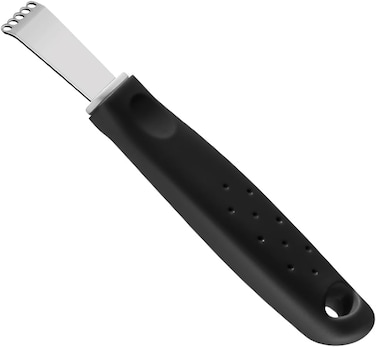 Tramontina Since 1911, Made In Brazil Utilita Lemon Grater With Stainless Steel Blade And Black Polypropylene Handle