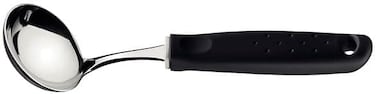 Tramontina Since 1911, Made In Brazil Utilita Stainless Steel Sauce Ladle With Black Polypropylene Handle