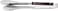 Tramontina Since 1911, Made In Brazil Churrasco Meat Tong With Stainless Steel Pincers And Treated Brown Polywood Handle