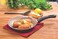 Tramontina Paris Frying Pan, Dimension 26cm, Non-Stick Aluminum, With Nylon Spatula, Includes 2 Pieces, Red Color