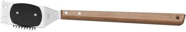 Tramontina Since 1911, Made In Brazil Churrasco Stainless Steel Grill Brush With 41.7Cm Wood Handle