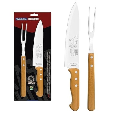 Tramontina Churrasco Dc476 BBQ Meat Tongs, 37cm