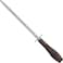 Tramontina Since 1911, Made In Brazil Churrasco 8 Inches Grooved Sharpener With Chrome-Plated Carbon Steel Rod And Treated Brown Polywood Handle