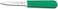 Tramontina Since 1911, Made In Brazil Professional 4 Inches Paring Knife With Stainless Steel Blade And Green Polypropylene Handle With Antimicrobial Protection