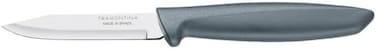 Tramontina Since 1911, Made In Brazil Plenus 3 Inches Vegetable And Fruit Knife With Stainless Steel Blade And Gray Polypropylene Handle