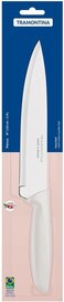 Tramontina Since 1911, Made In Brazil Plenus 8 Inches Bread Knife With Stainless Steel Blade And White Polypropylene Handle