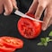 Tramontina Since 1911, Made In Brazil Plenus 5 Inches Tomato Knife With Stainless Steel Blade And Gray Polypropylene Handle