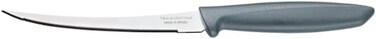 Tramontina Since 1911, Made In Brazil Plenus 5 Inches Tomato Knife With Stainless Steel Blade And Gray Polypropylene Handle
