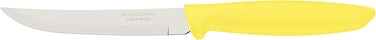 Tramontina Since 1911, Made In Brazil Plenus 5 Inches Fruit Knife With Stainless Steel Blade And Yellow Polypropylene Handle
