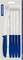Tramontina Plenus 6 Pieces Steak And Fruit Knife Set With Stainless Steel Blades And Blue Polypropylene Handles