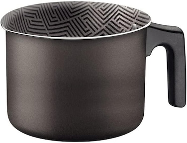 Tramontina Since 1911, Made In Brazil Paris Texture 10Cm 0.8L Graphite Aluminum Multipurpose Boiler With Interior And Exterior Starflon Max Lead Pfoa Free Nonstick Coating