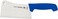 Tramontina Since 1911, Made In Brazil Professional 8 Inches Cleaver Knife With Stainless Steel Blade And Blue Polypropylene Handle With Antimicrobial Protection