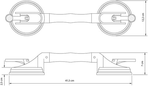 Tramontina ABS Injected Flexible Glass Remover