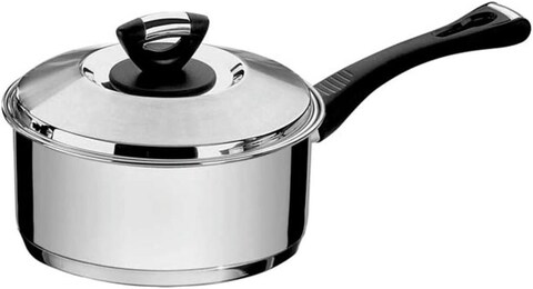 Tramontina Solar Bakelite 20cm 2.9L Stainless Steel Saucepan With Tri-Ply Bottom