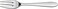 Tramontina Since 1911, Made In Brazil Satri Stainless Steel Pastry Fork With High Gloss Finish
