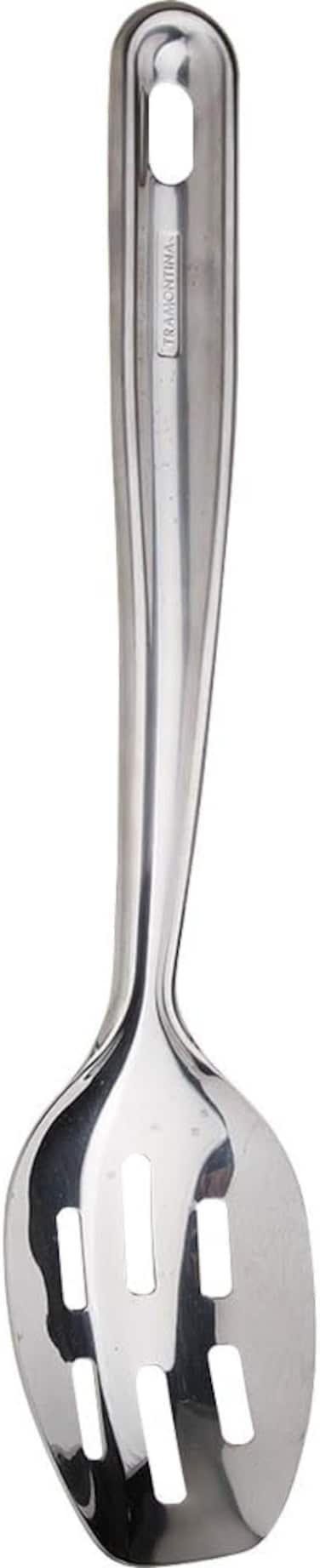 Tramontina Since 1911, Made In Brazil Extrata Stainless Steel Slotted Serving Spoon