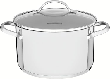 Tramontina Since 1911, Made In Brazil Una 16Cm 1.8L Stainless Steel Deep Casserole With Tri-Ply Bottom