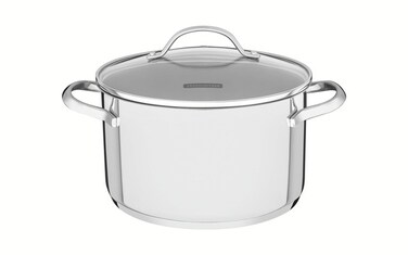 Tramontina Since 1911, Made In Brazil Una 20Cm 3.6L Stainless Steel Deep Casserole With Tri-Ply Bottom