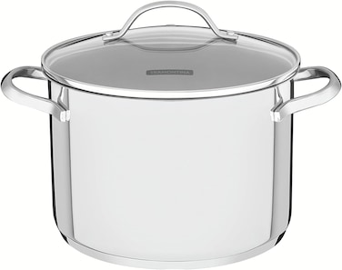 Tramontina Since 1911, Made In Brazil Una 16Cm 2.2L Stainless Steel Stock Pot With Tri-Ply Bottom