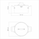 Tramontina Since 1911, Made In Brazil Grano 24Cm 5.8L Stainless Steel Deep Casserole With Tri-Ply Body
