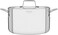 Tramontina Since 1911, Made In Brazil Grano 24Cm 5.8L Stainless Steel Deep Casserole With Tri-Ply Body