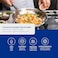Tramontina Professional Shallow Stainless Steel Frying Pan With Tri-Ply Base And Handle, 26cm And 2.2 L, Brazil 62633260