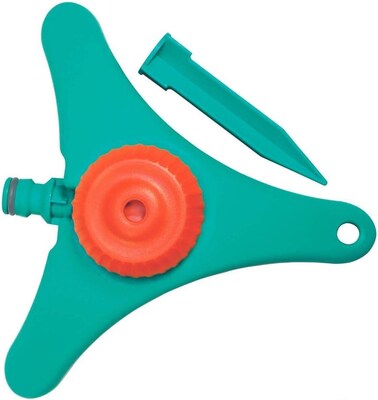 Tramontina Since 1911, Made In Brazil Quick Connect Static Sprinkler With Support Base And Spike