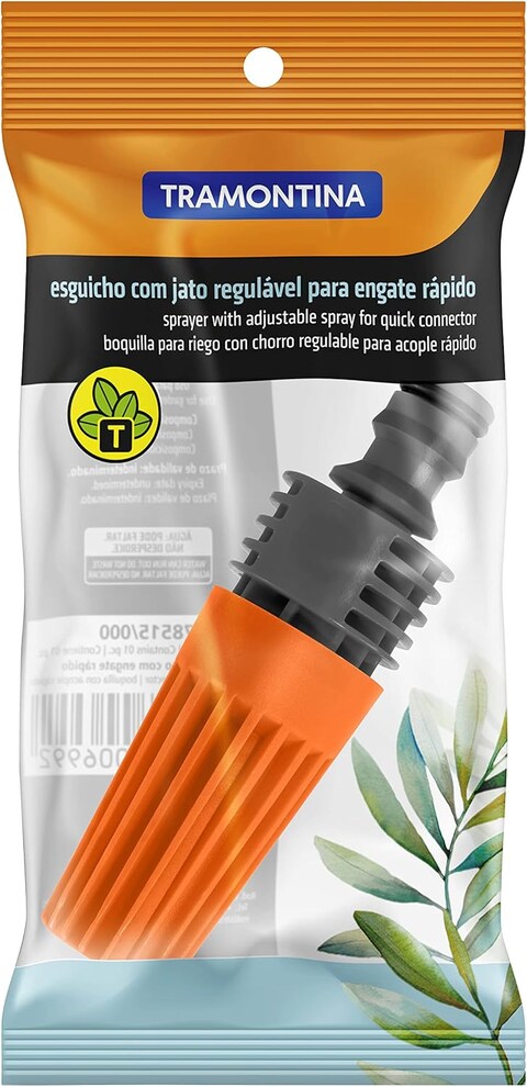 Tramontina Since 1911, Made In Brazil Sprayer For Quick Connector With Adjustable Jet