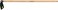 Tramontina Since 1911, Made In Brazil Hoe 1.0 With 130Cm Wood Handle